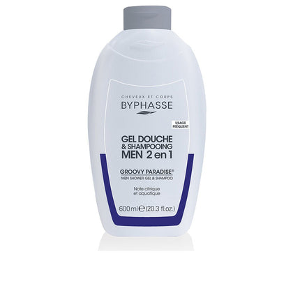 Byphasse GROOVY PARADISE Männer 2 in 1 600 ml