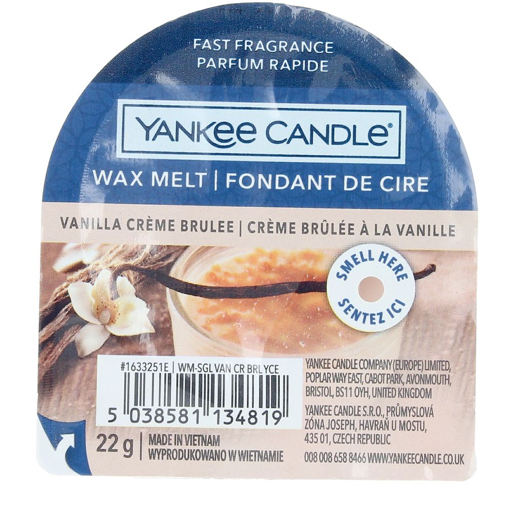 CANDLE ORIGINAL WAX MELT candle Vanilla Crème 22 gr - Cosmova