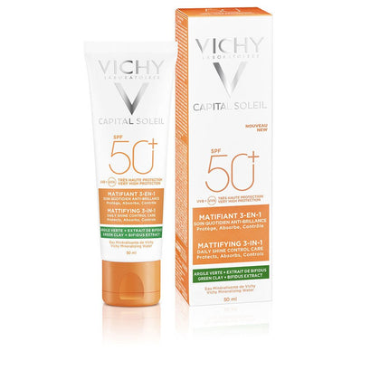 CAPITAL SOLEIL opaco 3-en-1 SPF50+ 50 ml
