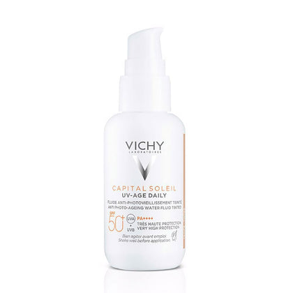CAPITAL SOLEIL UV AGE tägliche Lichtschutzflüssigkeit Farblicht SPF50+ 40 ml