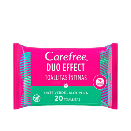 Carefree ALOE VERA intimate wipes 20 u
