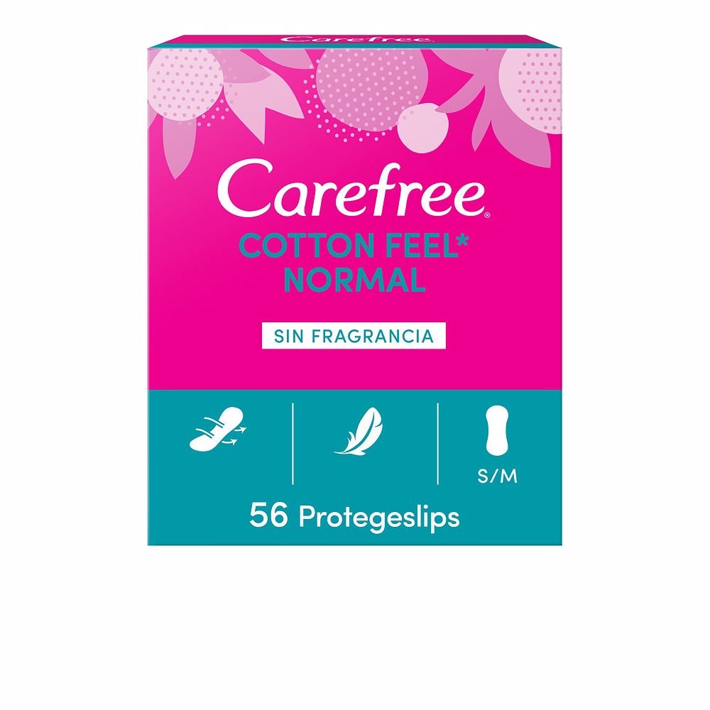 CAREFREE COTTON protector without fragrance 56 u - Cosmova
