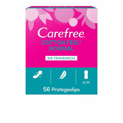 CAREFREE COTTON protector without fragrance 56 u