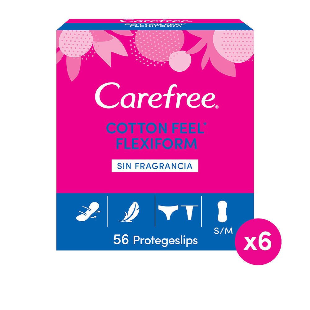 CAREFREE FLEXIFORM protective cotton unscented 56 u - Cosmova