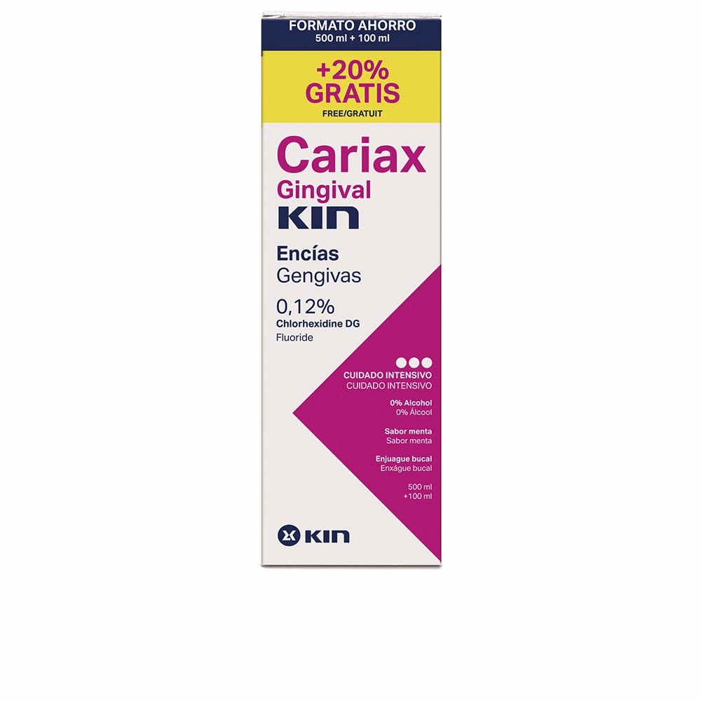 CARIAX GINGIVAL enjuague bucale 500 ml + 100 ml-0