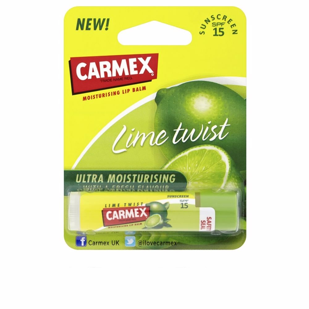 CARMEX LIME TWIST lip balm stick SPF15 4.25 g - Cosmova