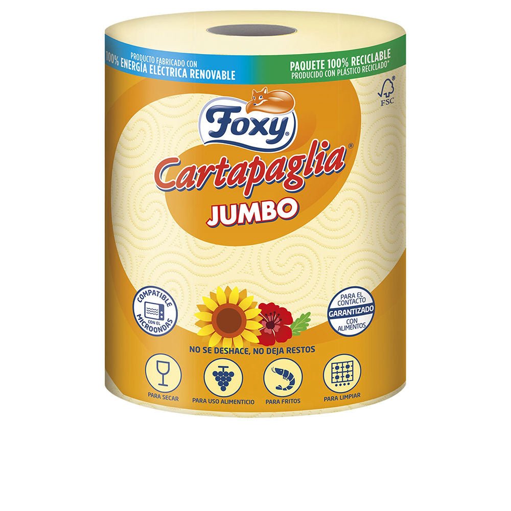 CARTAPAGLIA JUMBO special fried kitchen paper 60 meters 1 u - Cosmova