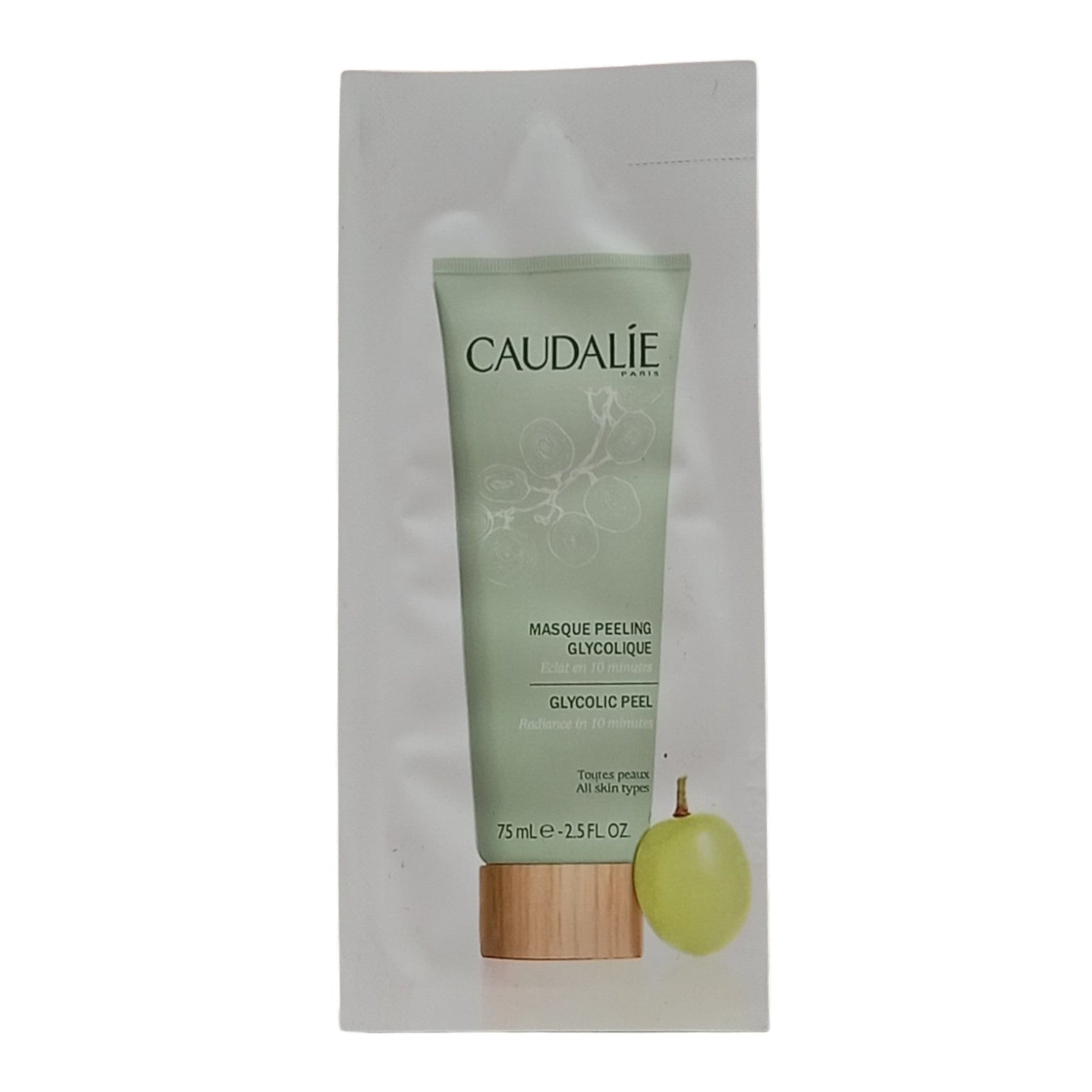 Caudalie, Vinoperfect, Acido glicolico, Illuminazione, Settimanalmente, Maschera crema, Per il viso, 3 ml *Campione - Cosmova