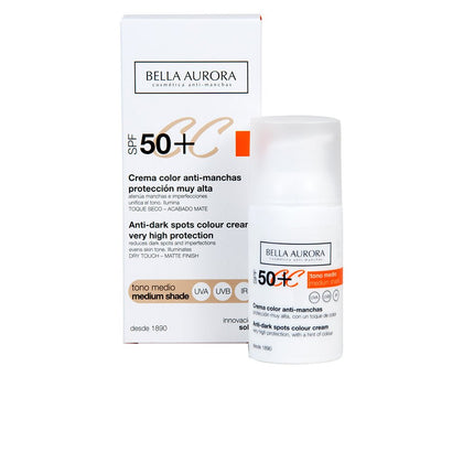 CC CREAM antimanchas SPF50+ #tono medio