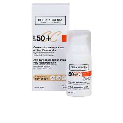 CC crema anti-manchas SPF50+ #tono claro