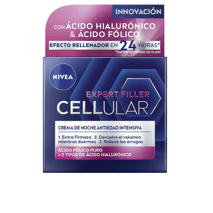 CELLULAR FILLER crema notte ialuronico e folico 50 ml