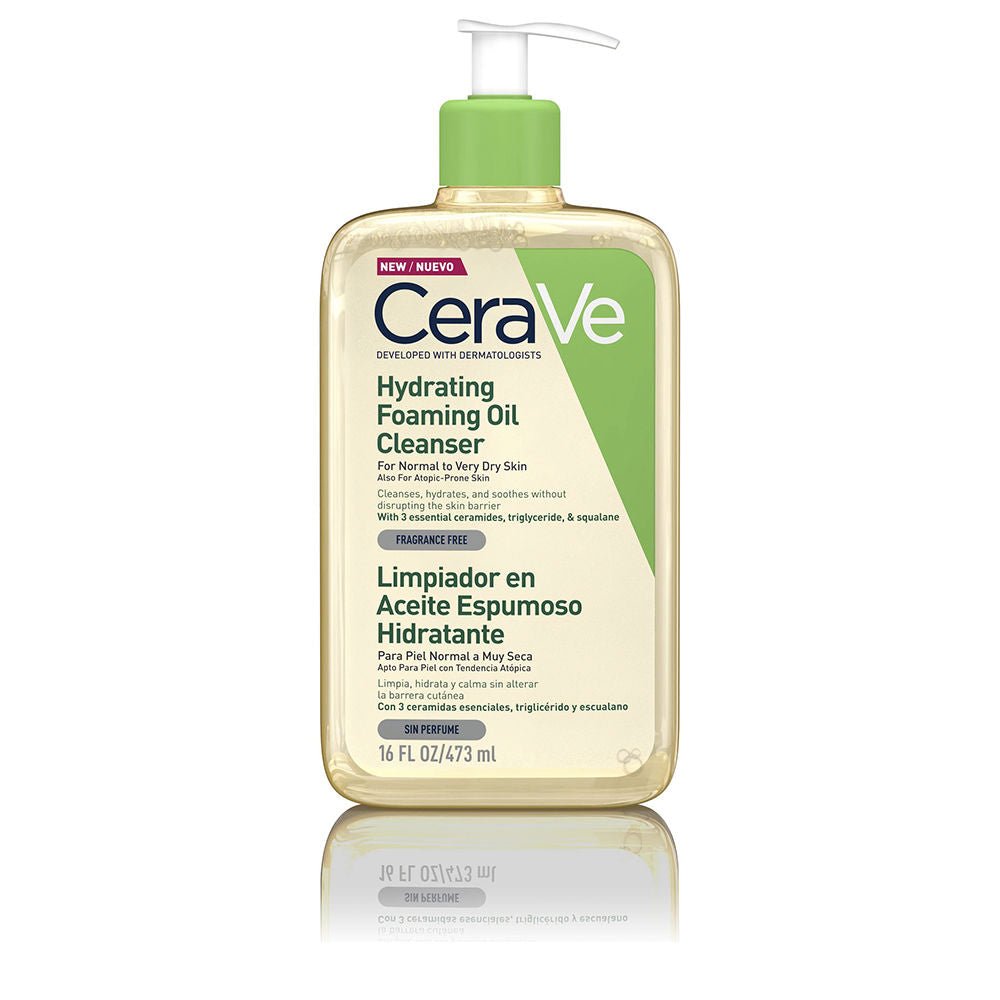 Cerave Idratante FOAMING OIL CLEANSER for normal to very Secchi skin 473 ml - Cosmova