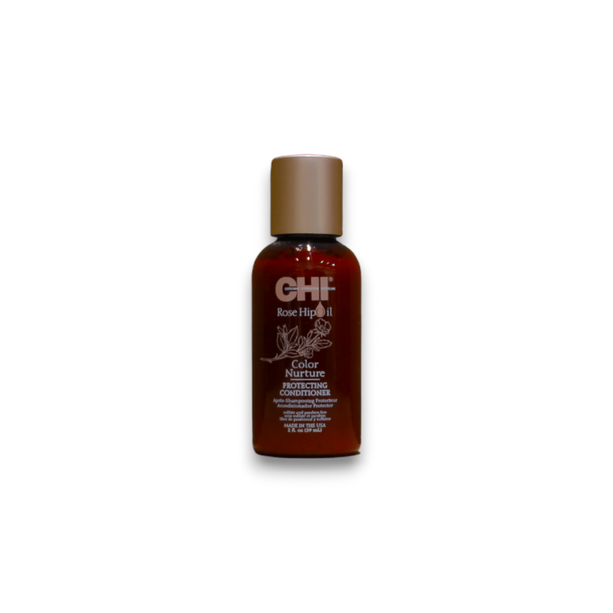 Chi, Rose HipOil, Balsamo per capelli, Per la protezione del colore, 59 ml - Cosmova