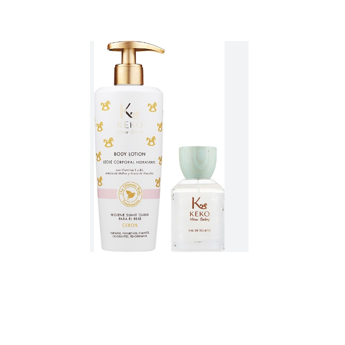 Set Profumo Per Bambini Tulipán Negro Keko New Baby 3 Pezzi-0