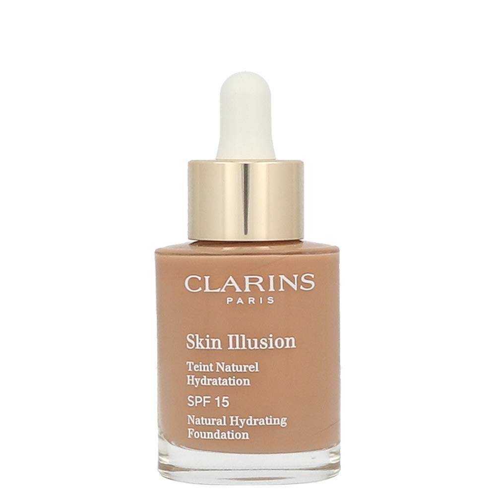 Clarins, Skin Illusion, Correzione del colore, Fondotinta liquido, 113, Castagna, SPF 15, 30 ml *Tester - Cosmova