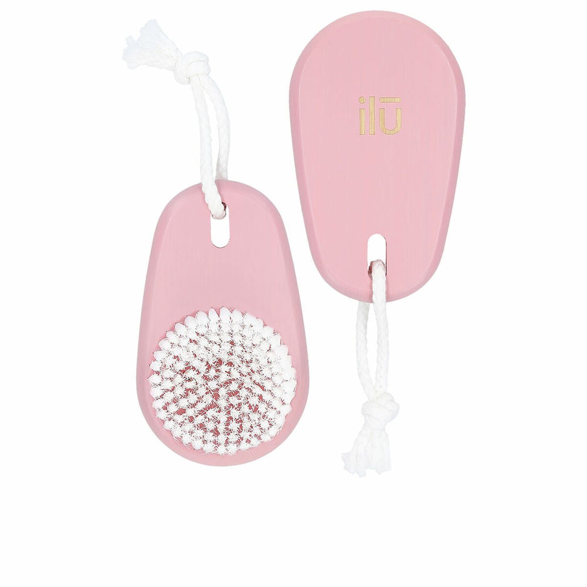 Cleansing and Exfoliating Brush Ilū BambooM! Pink - Cosmova