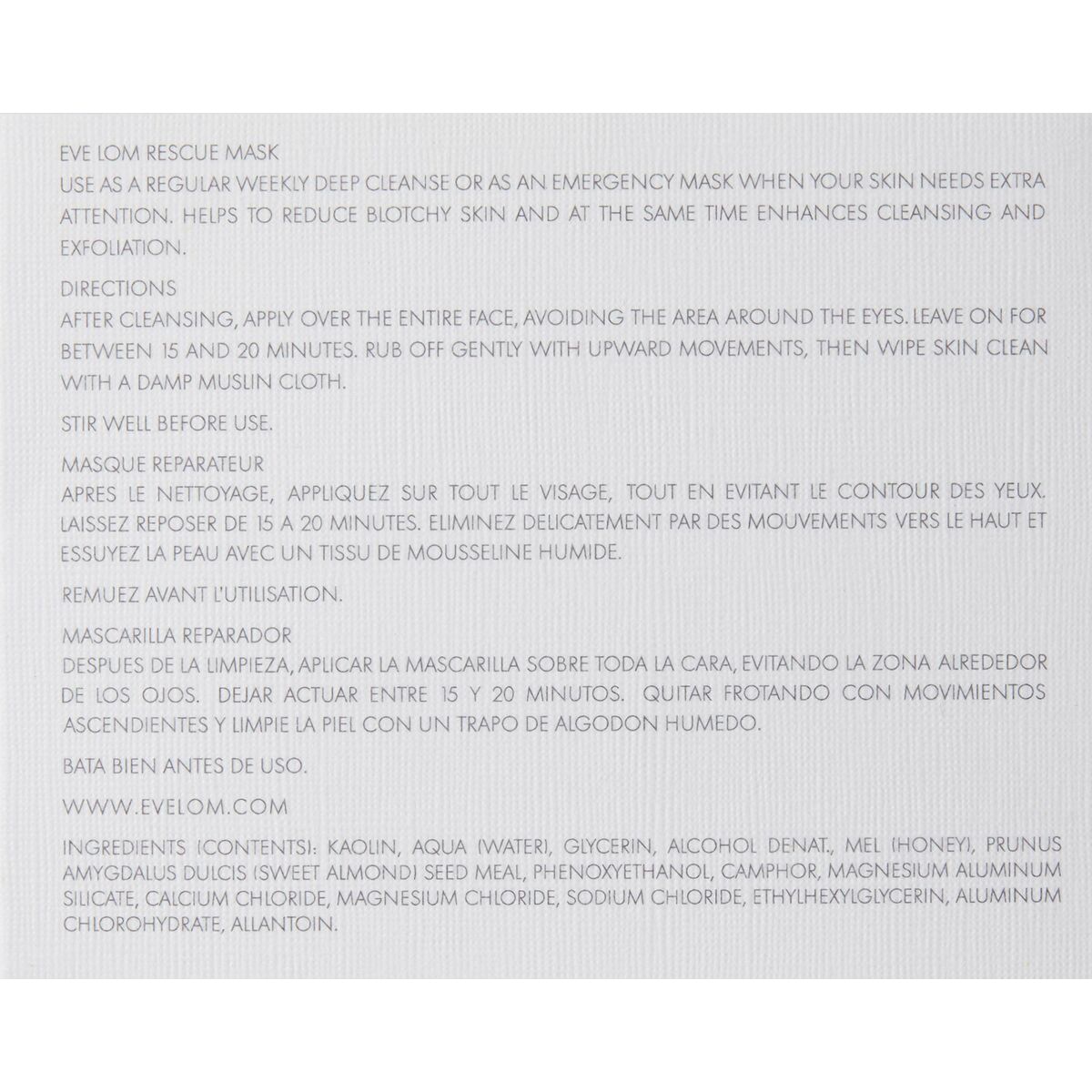 Maschera Detergente e Rigenerante Eve Lom 0028_7880-6