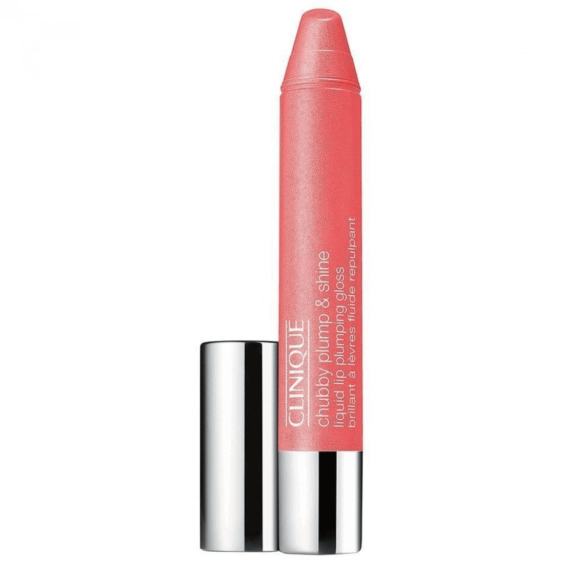 Clinique, Chubby Plump & Shine, Splendente, Volumizzatore labbra, 03, Pesca, 3.9 g *Tester - Cosmova