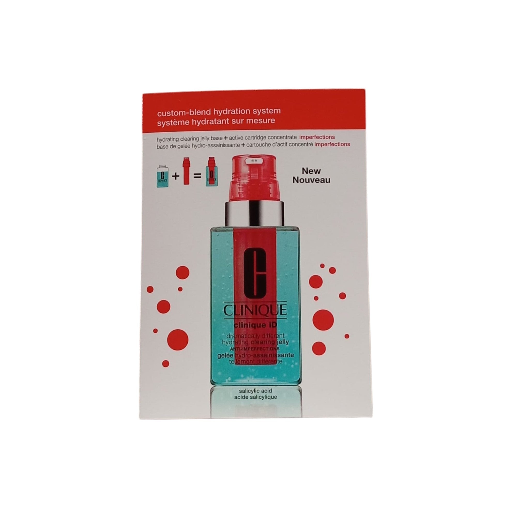 Clinique, Clinique iD Dramatically Different Hydrating Clearing Jelly Anti-Imperfections, Pulisci/Ripristina superficie, Giorno & Notte, Gel di trattamento locale, Per viso e collo, 1.5 ml *Tester - Cosmova