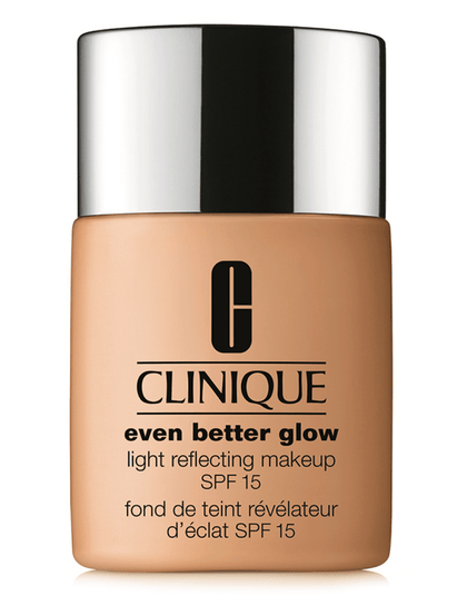 Clinique, Even Better Glow, Riflettente la luce, Fondotinta liquido, WN 54, Grano al miele, SPF 15, 30 ml