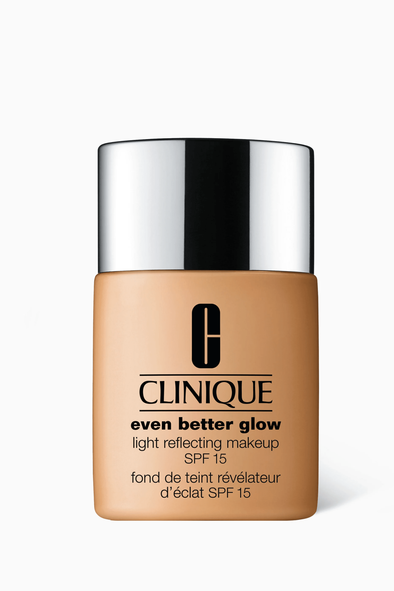 Clinique, Even Better Glow, Riflettente la luce, Fondotinta liquido, WN 68, Brulee, SPF 15, 30 ml - Cosmova
