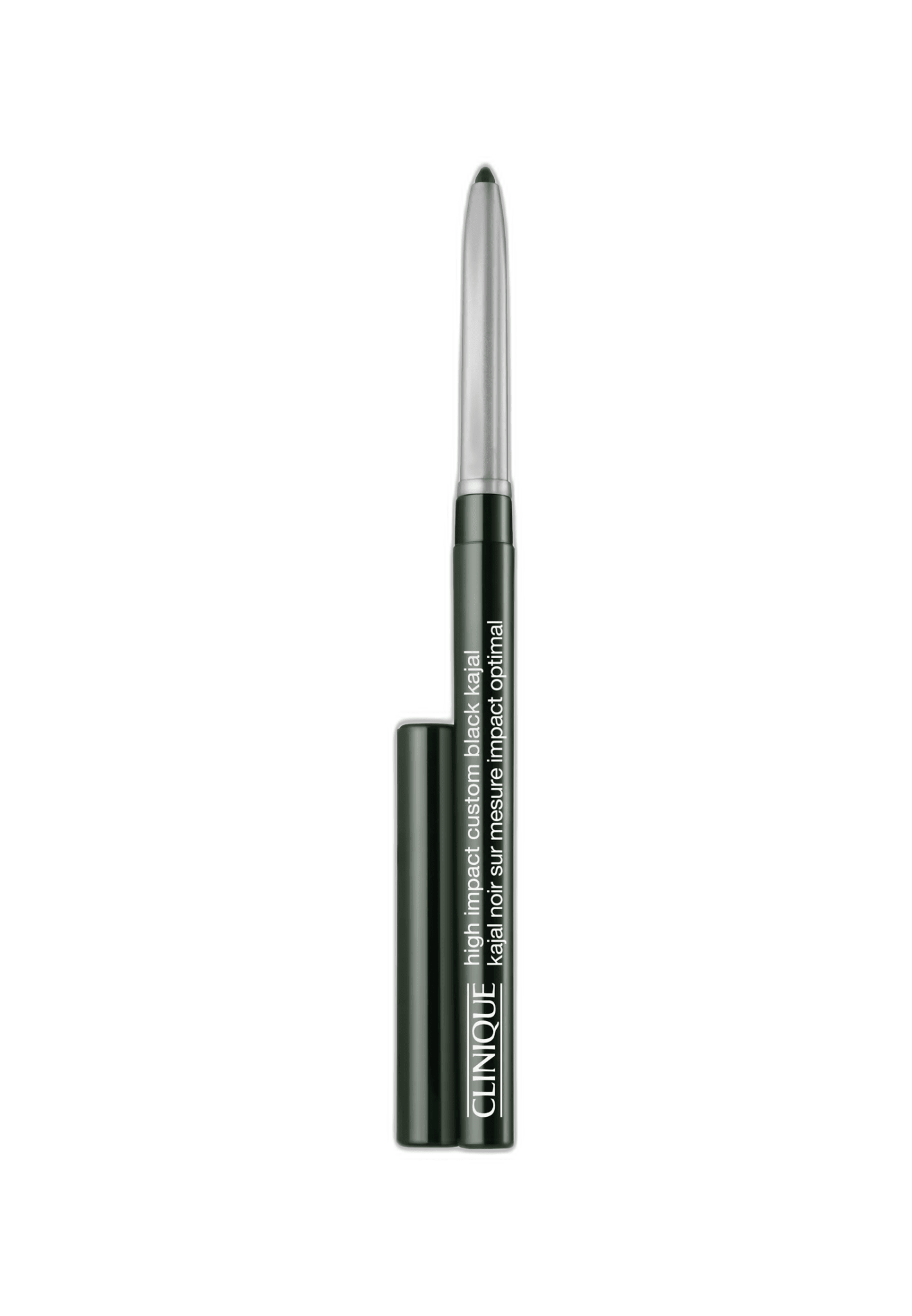 Clinique, High Impact - Custom Black, Impermeabile, Colore, Lunga durata, Matita occhi Kajal, 03, Verde annerito, 0.28 g *Tester - Cosmova