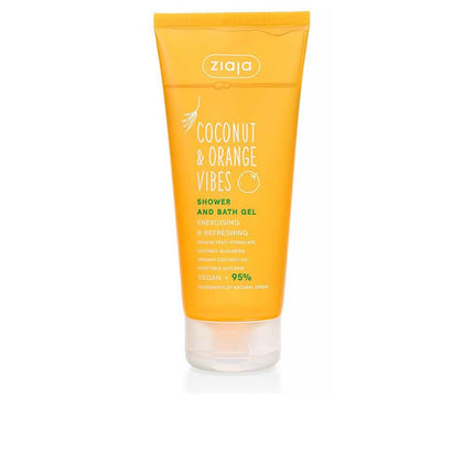 COCONUT &amp; ORANGE VIBES energizing and refreshing bath and shower gel 200 ml