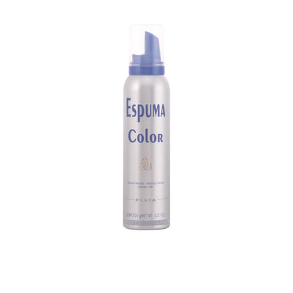 ESPUMA DE COLOR #plata 200 ml
