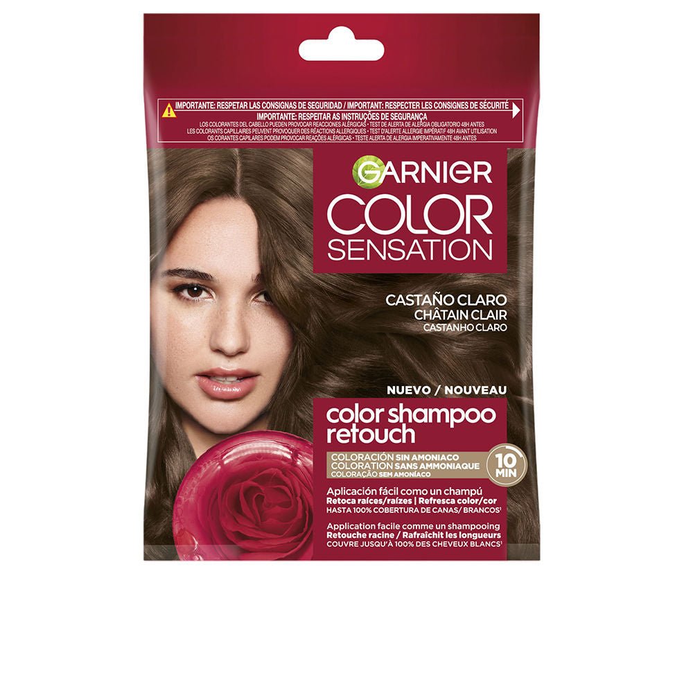 COLOR SENSATION tone on tone color shampoo 5.0-light brown 1 u - Cosmova