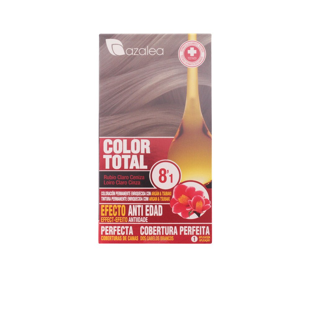 COLOR TOTAL 8,1 rubio claro ceniza 1 u - Cosmova