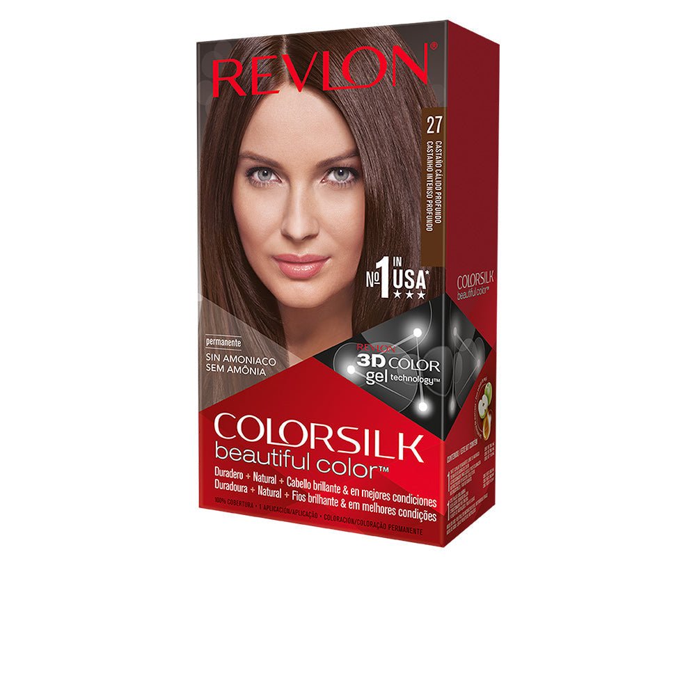 COLORSILK tinte 27-castaño calido profundo 1 u - Cosmova