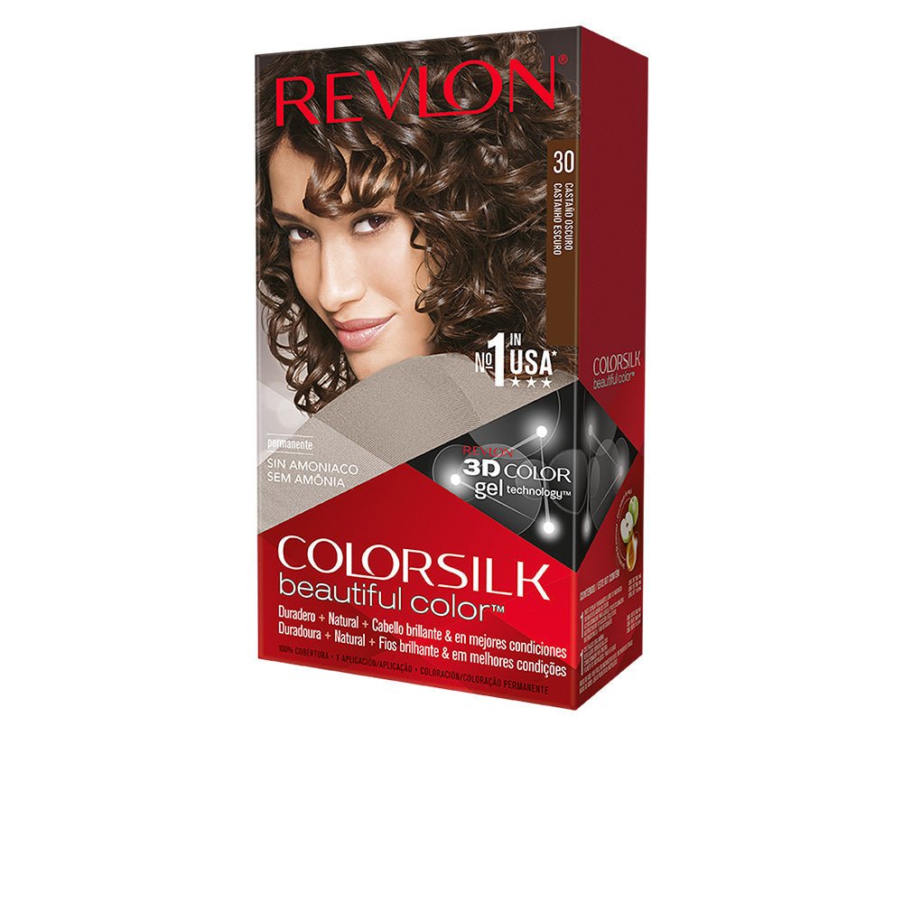 COLORSILK tinte 30-castaño oscuro 1 u - Cosmova