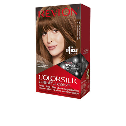 COLORSILK tinte #43-castaño medio dorado 1 pz