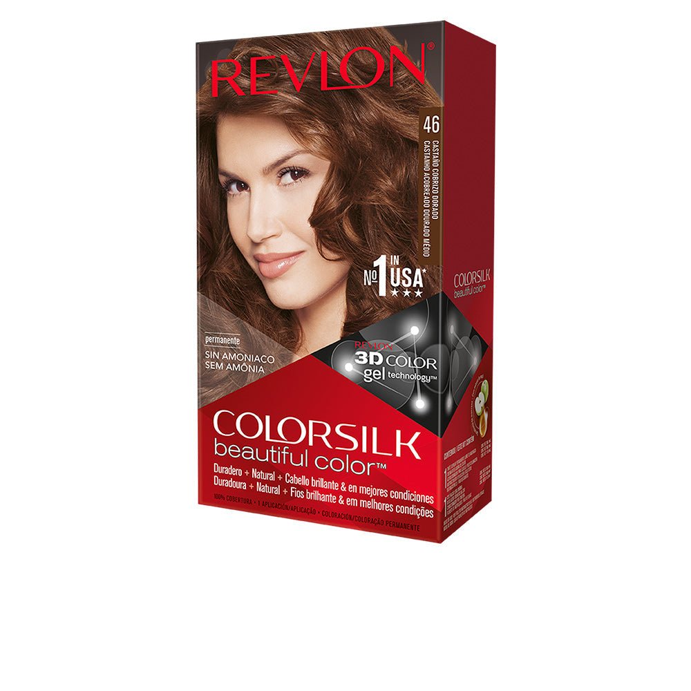 COLORSILK tinte 46-castaño cobrizo dorado 1 u - Cosmova