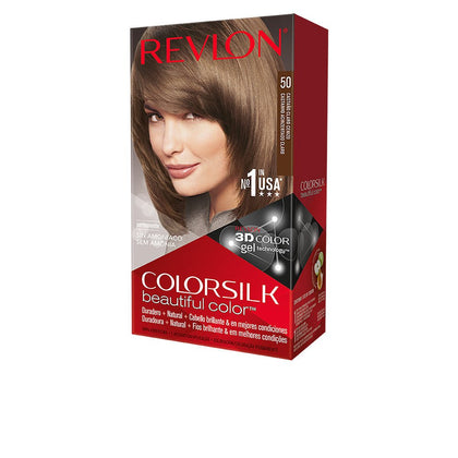 COLORSILK tinte #50-castaño claro cenizo 1 pz