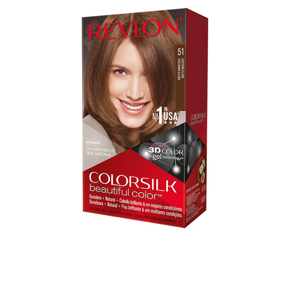COLORSILK teinte #51-castaño clair 1 u-0