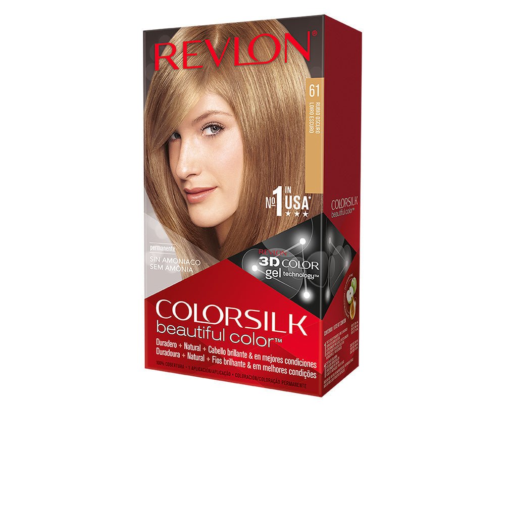 COLORSILK tinte 61-rubio oscuro 1 u - Cosmova