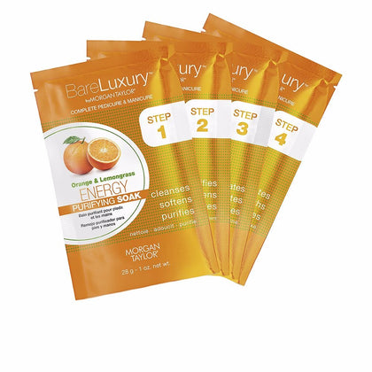 COMPLETE pedicure & MANICURE ORANGE set 4 pz