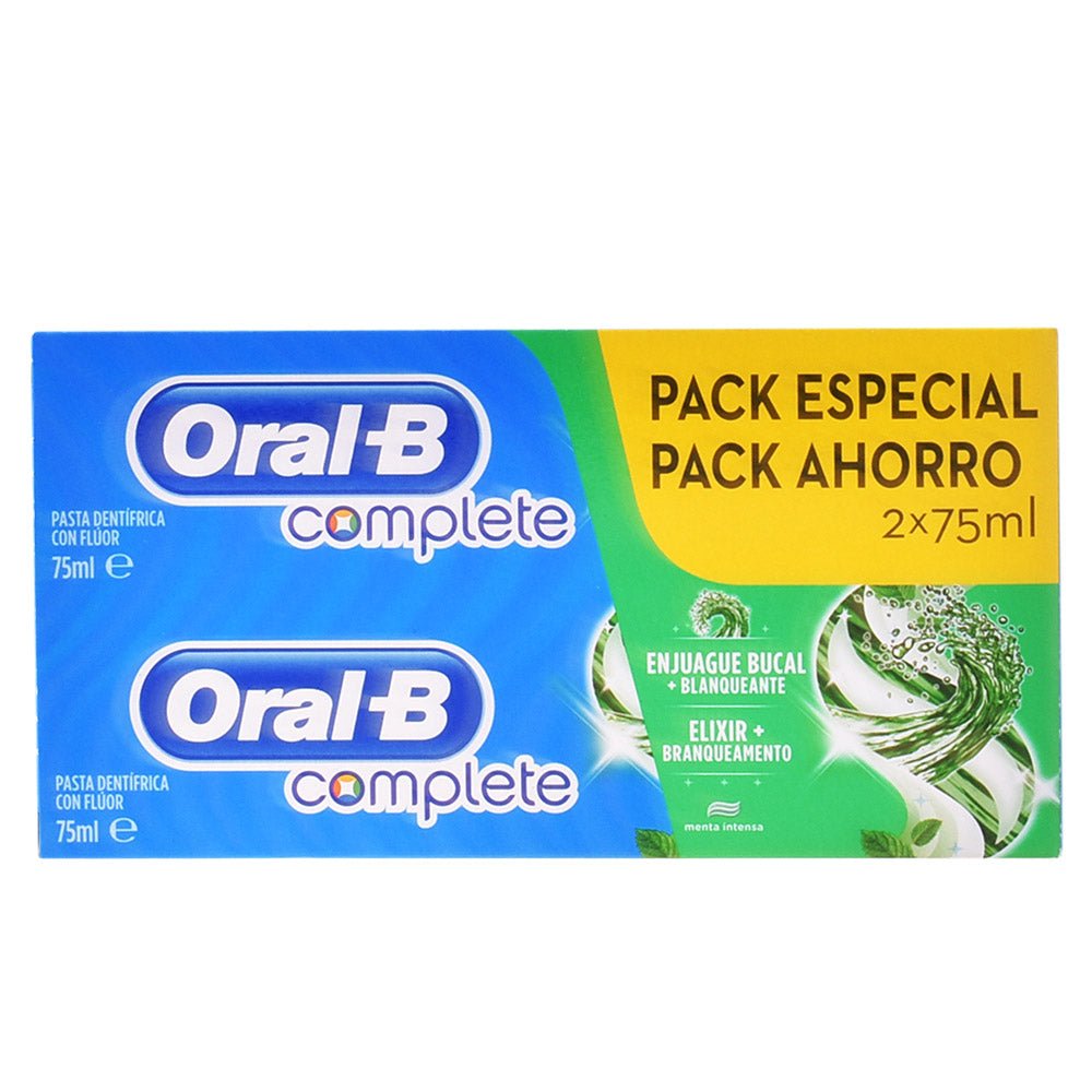 COMPLETE PLUS dentífrico protege & limpia pachet 2 x 75 ml-0