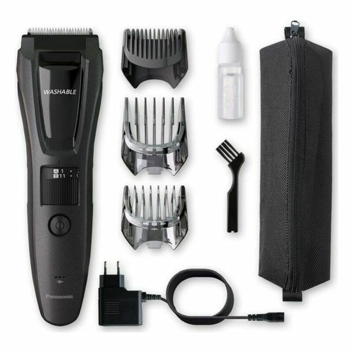 Mașină de tuns fără fir Panasonic Corp. ERGB62H503 0,5 mm Negru-3