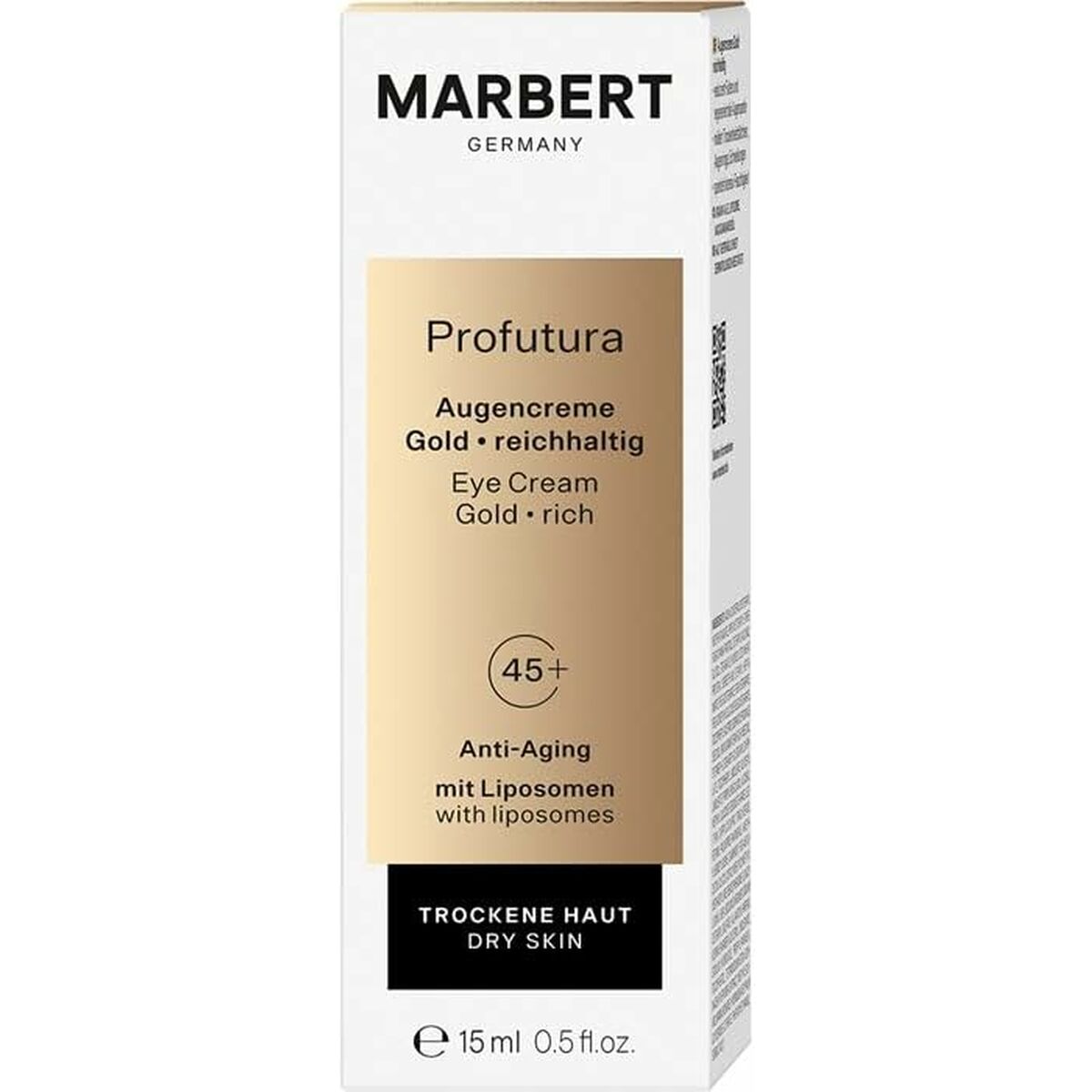 Cream for Eye Area Marbert Gold Eye Cream Rich 15 ml - Cosmova