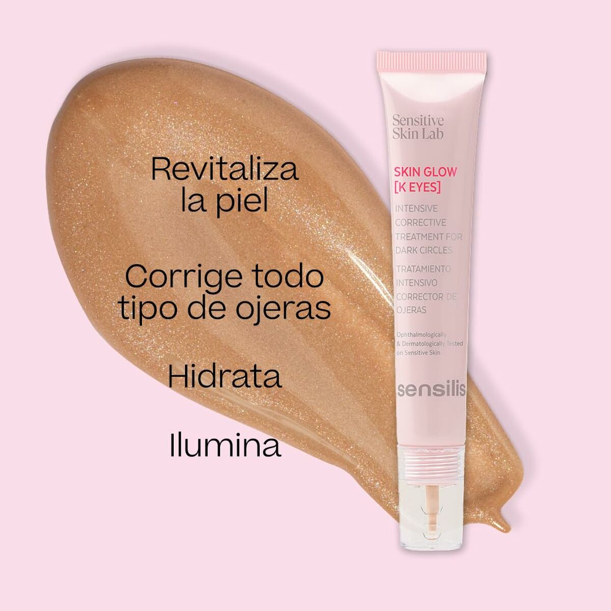 Cream for Eye Area Sensilis SKIN GLOW FACIAL 15 ml - Cosmova