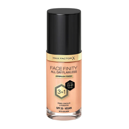 Crème Make-up Base Max Factor Facefinity 3-in-1 Spf 20 Nº 75-dorato 30 ml
