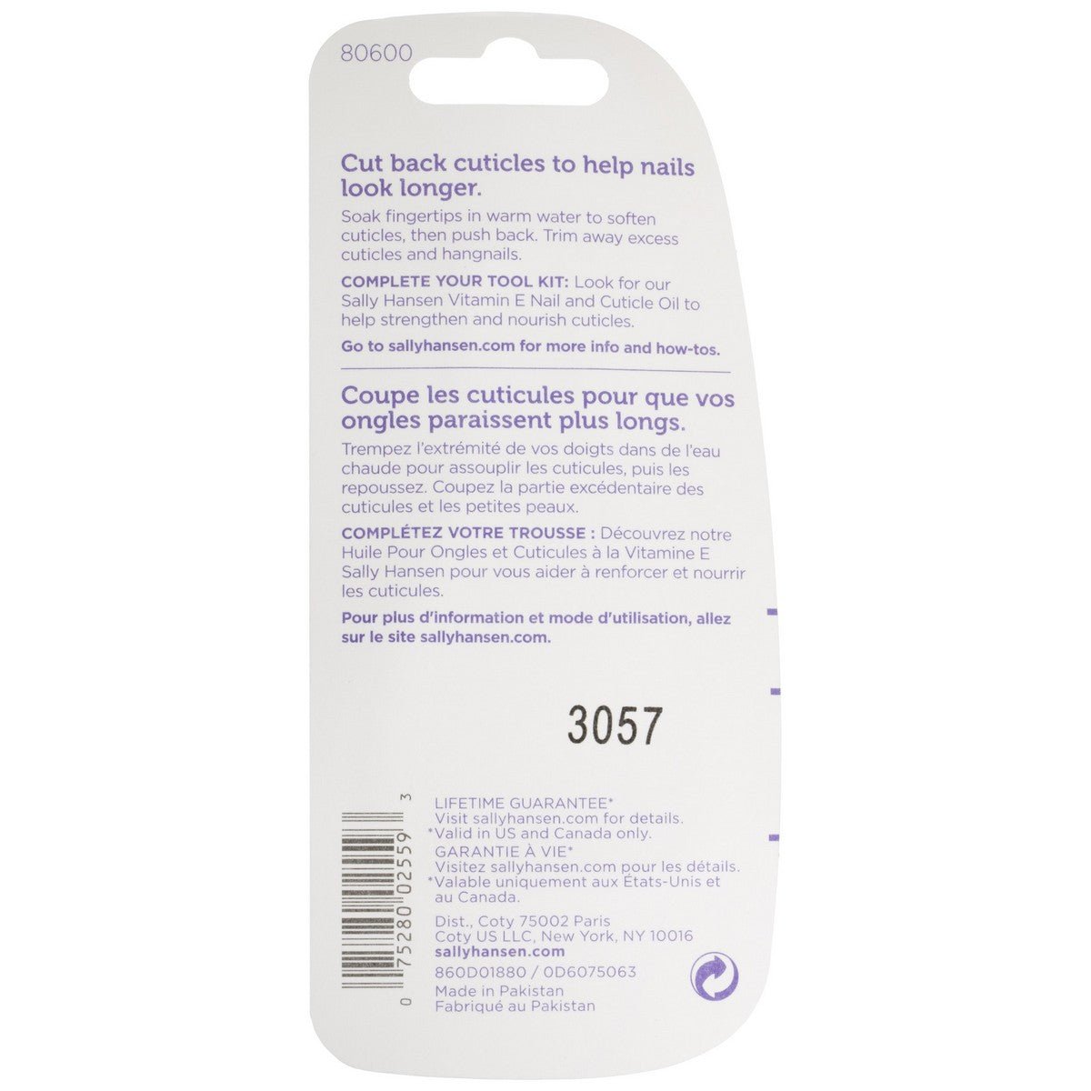 Cuticle Scissors Sally Hansen Beauty Tool - Cosmova