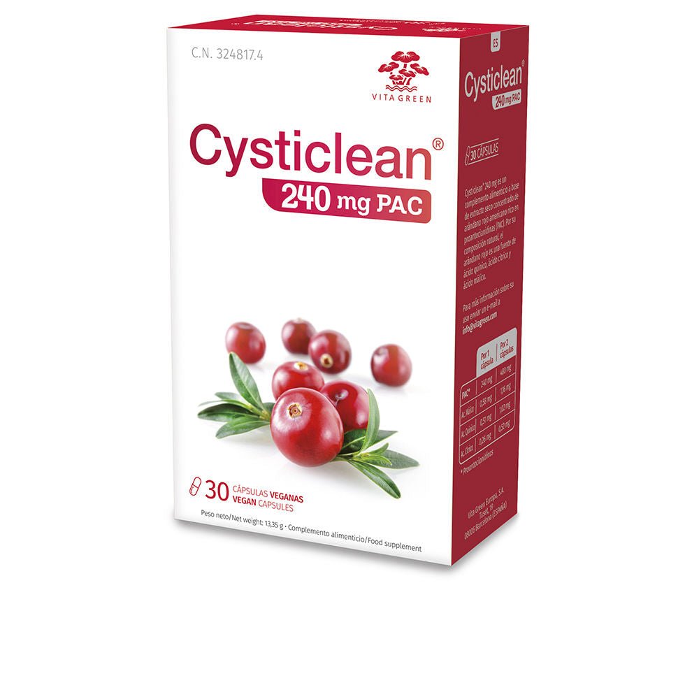 CYSTICLEAN CLASSIC 240 mg di PAC e capsule di mirtillo rosso 30 unità-0
