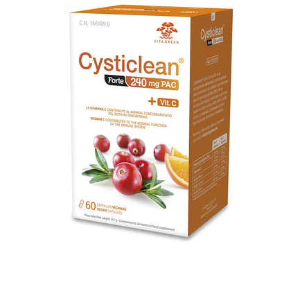 CYSTICLEAN FORTE con PAC e Vit C e capsule di mirtillo rosso 60 u