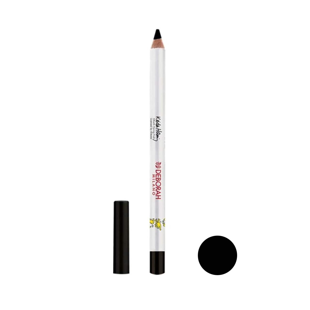Deborah, 24 Ore Keith Haring, Matita eyeliner in gel, Nero, 1.5 g - Cosmova