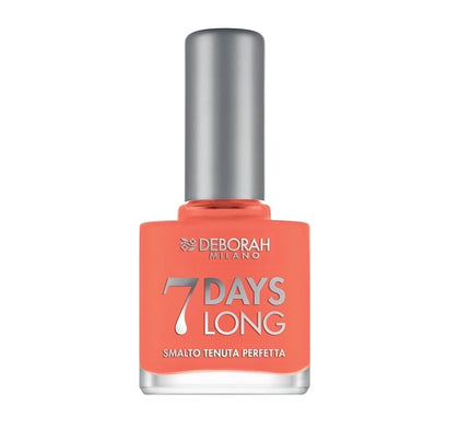 Deborah, 7 Day Long, Vitamine, Asciugatura rapida, Smalto per unghie, EN871, Gamma di albicocche, 11 ml