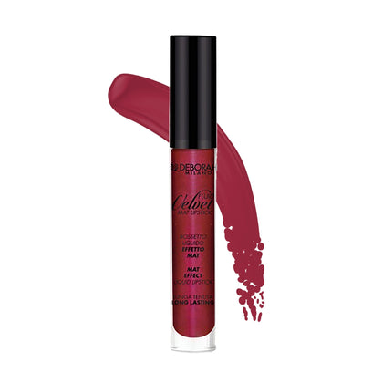Deborah, Fluid Velvet, Opaco, Rossetto liquido, 50, Ciliegia, 4.5 g