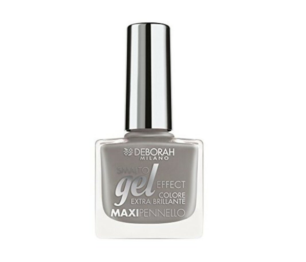 Deborah, Gel Effect, Effetto gel, Smalto per unghie, 44, Grigio scuro, 8.5 ml - Cosmova